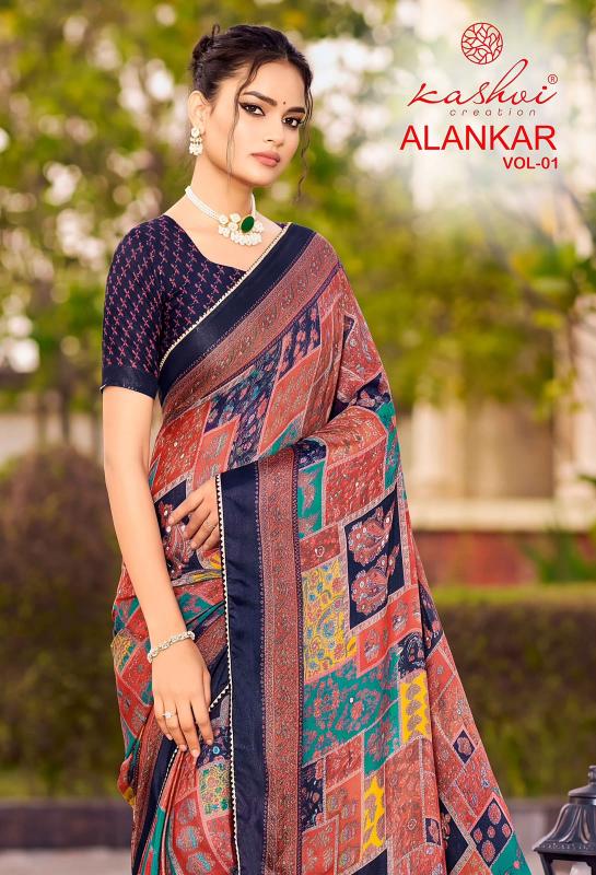 Kashvi alankar vol 1 surat saree design